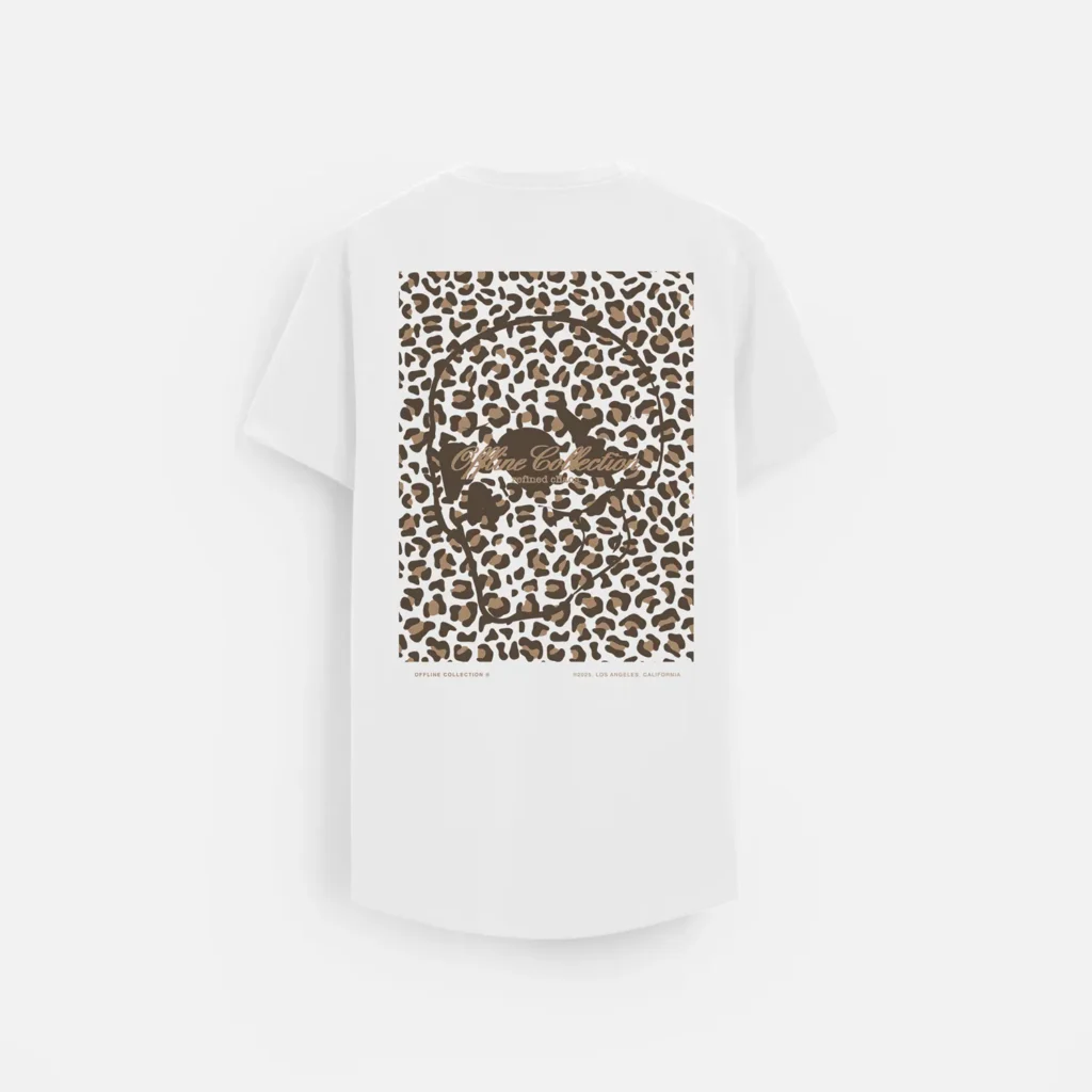 Remeralong lepard espalda