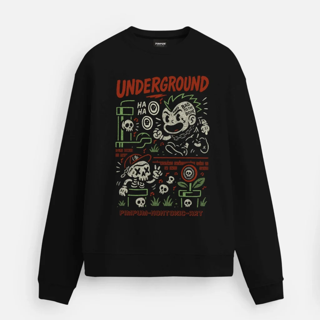 Buzo underground frente